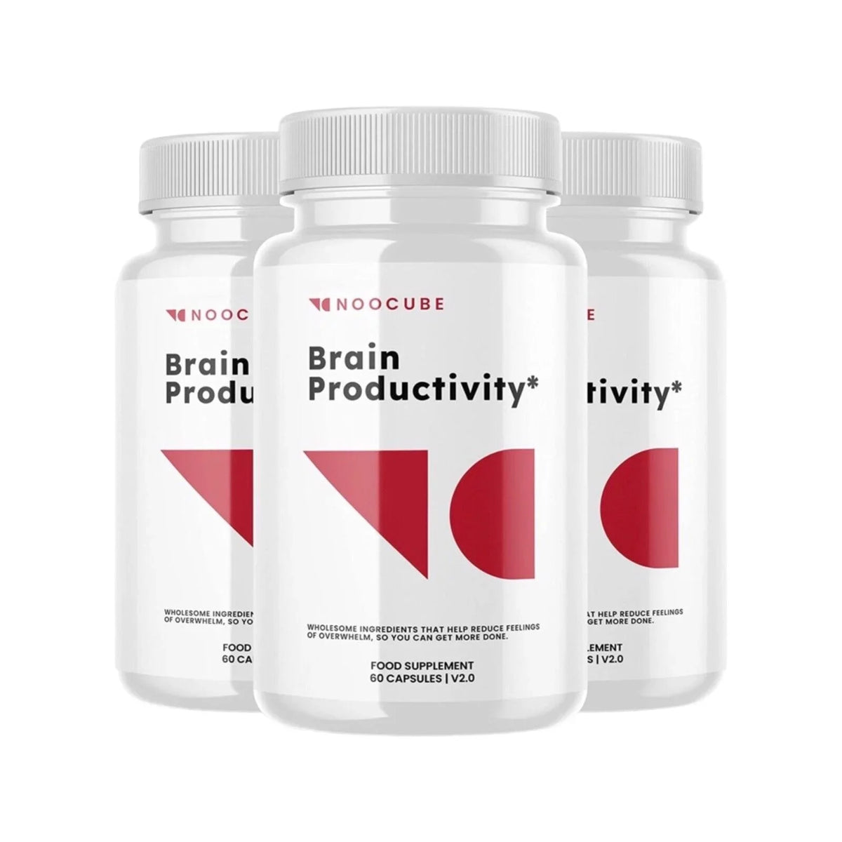 Support Noocube (Pack of - 3) Capsules Productivity Brain 90 Pills, Memory