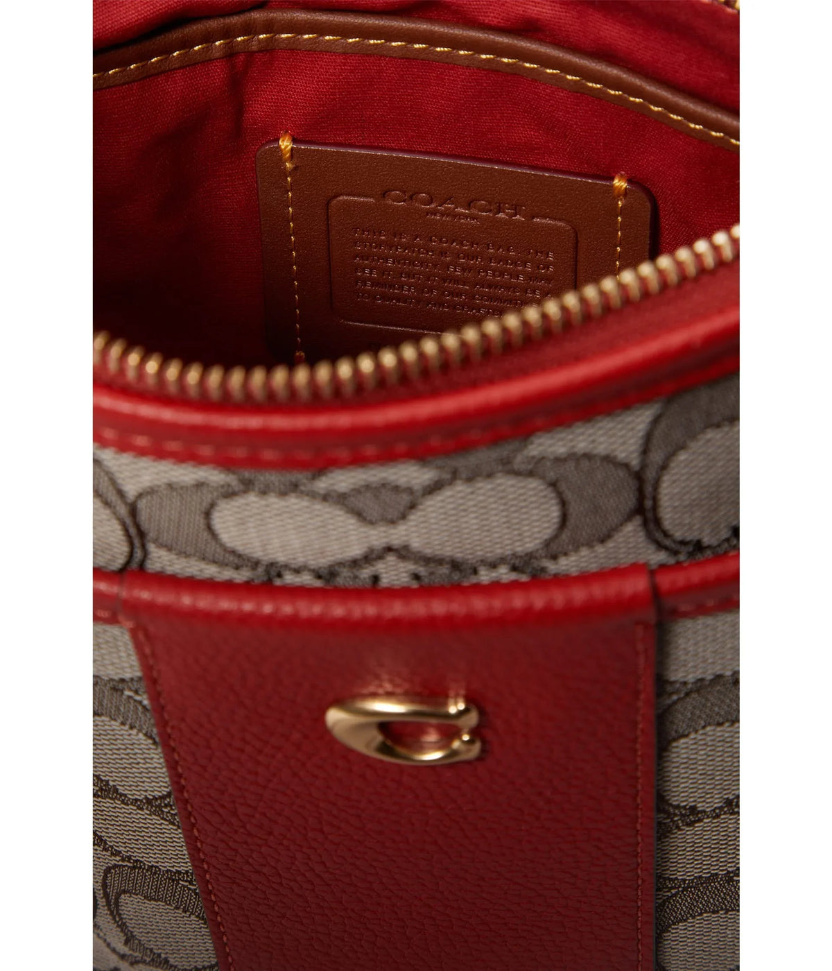 Coach Crossbody Bag Jacquard Kitt Print Ladies Coach