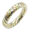 Pre-Owned BVLGARI (Yellow Ring (Good) Gold Gold) Gold Gold) K18PG(Rose Tubogas ring K18