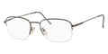 7033 Eyeglasses Rectangular Semi-Rimless Elasta Bakelite