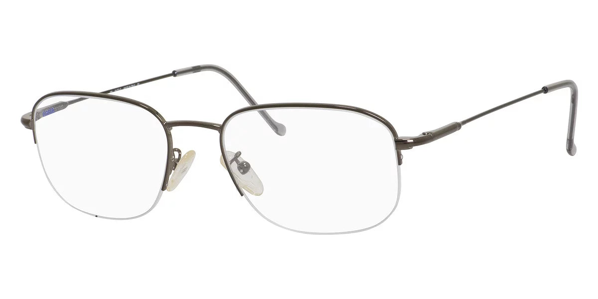 7033 Eyeglasses Rectangular Semi-Rimless Elasta Bakelite