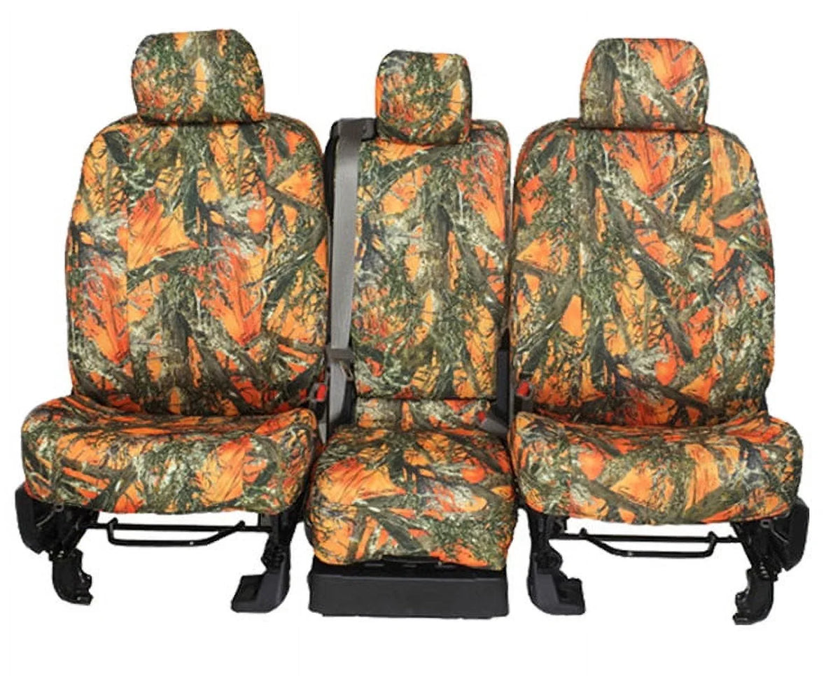 Cruiser CalTrend Toyota TY166-72KA Land Covers 1994-1997 Trim - Seat Front TRUETIMBER for Insert BLAZE and