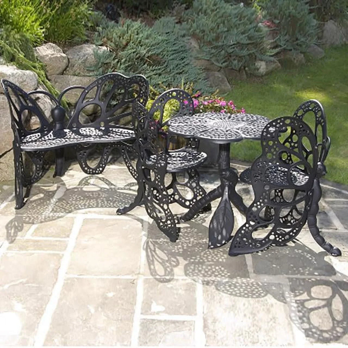 Deluxe Butterfly Set FlowerHouse - Black Garden