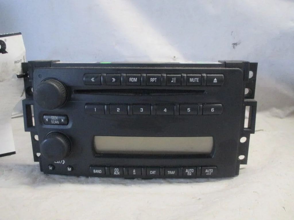 2006 Saturn FM AM Radio 2005 OEM CD Relay (Good) Pre-Owned 2007 Receiver