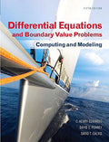 Value Equations Differential Boundary Equations) Modeling Differential Problems: (Edwards/Penney/Calvis and Computing Paperback and Pre-Owned