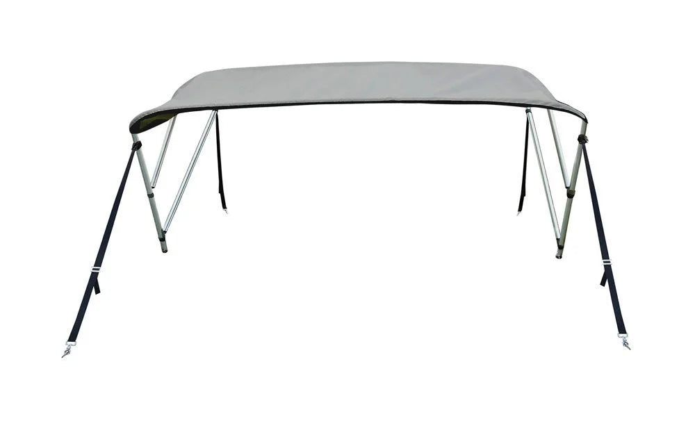 Bimini Top X 36" W Cover Long Boat 67"-72" Bow 6' Gray H 3