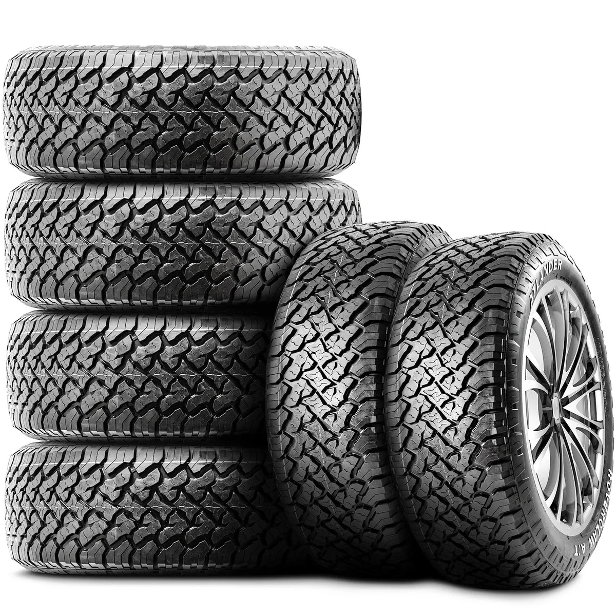 1995-2002 Roverclaw AT Atlander Tacoma A/T Load Fits: 2015 TRD Pro, E Tire Ply Tahoe Chevrolet 245/75R16 Terrain 10 LT Toyota All LT