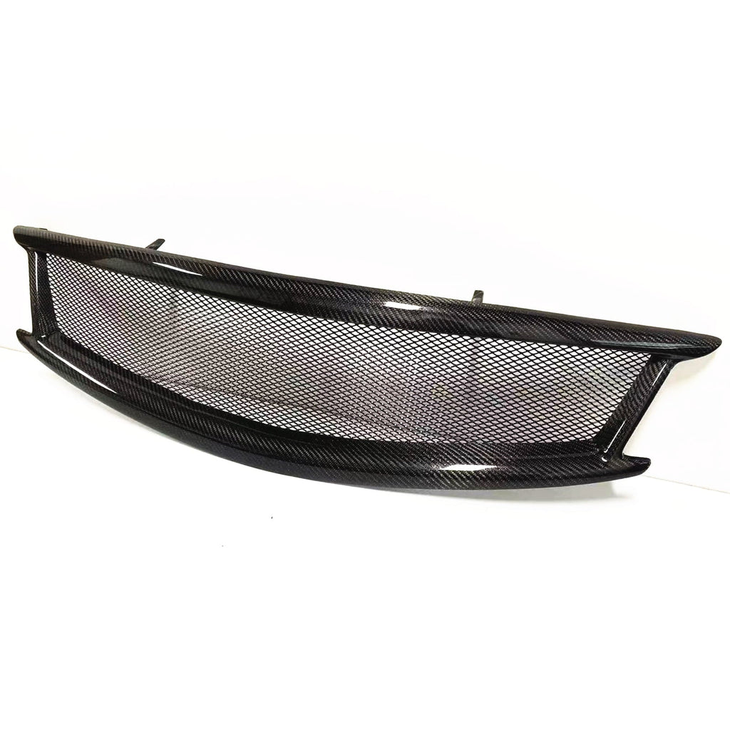 2010-2014 Nissan Grill G Front Fiber Car Grille Carbon Skyline Infiniti for G37 Bumper Sedan