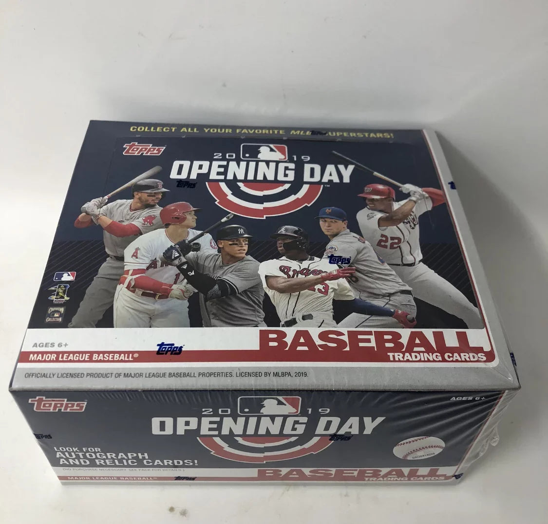 Topps Box Display Baseball Packs) (36 Opening Retail 2019 Day