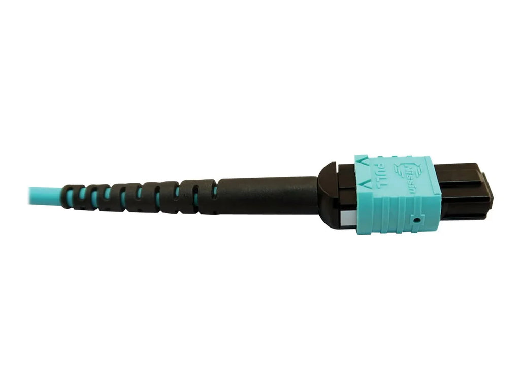 cable multi-mode - 5 multi-mode m (F) - - 125 24F - (F) Eaton Plenum / Network optic - OM4 5 (x2) MTP/MPO/PC MTP/MPO-PC - Tripp 50 Optic Aqua, m Fiber to 12F - Multimode OM4 MTP/MPO-PC Lite (F/F), 50/125 micron Cable, MTP/MPO/PC 400G to fiber Series