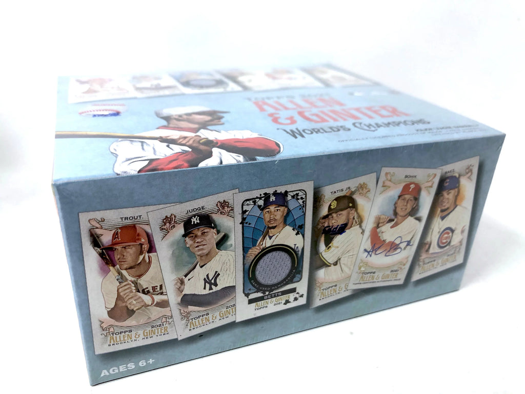 Allen and Topps Box Retail Ginter Display 2021