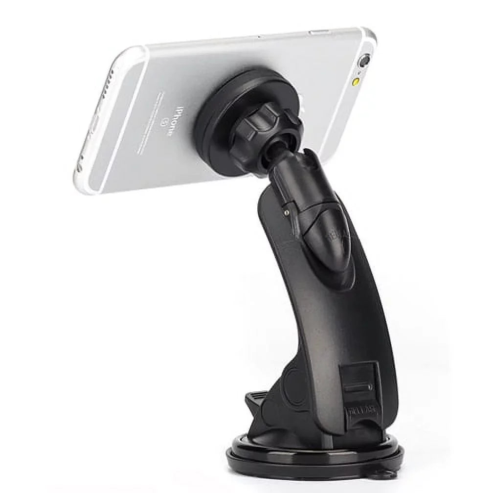 S4, 2 Strong Samsung Mini Galaxy QQP V On5 (2017), 2 Active, Magnetic Mega Mount Grip Prevail Dock Premium Window Perx Windshield Dash Holder S5 Rotating Note Adjustable Suction for Stand LTE Car J7