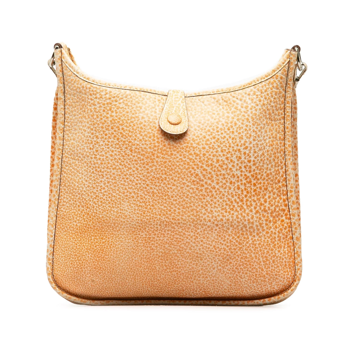 Hermès Calf Evelyne (Good) I PM Bag Orange Buffalo Crossbody Unisex Authenticated Leather Dalmatian Pre-Owned