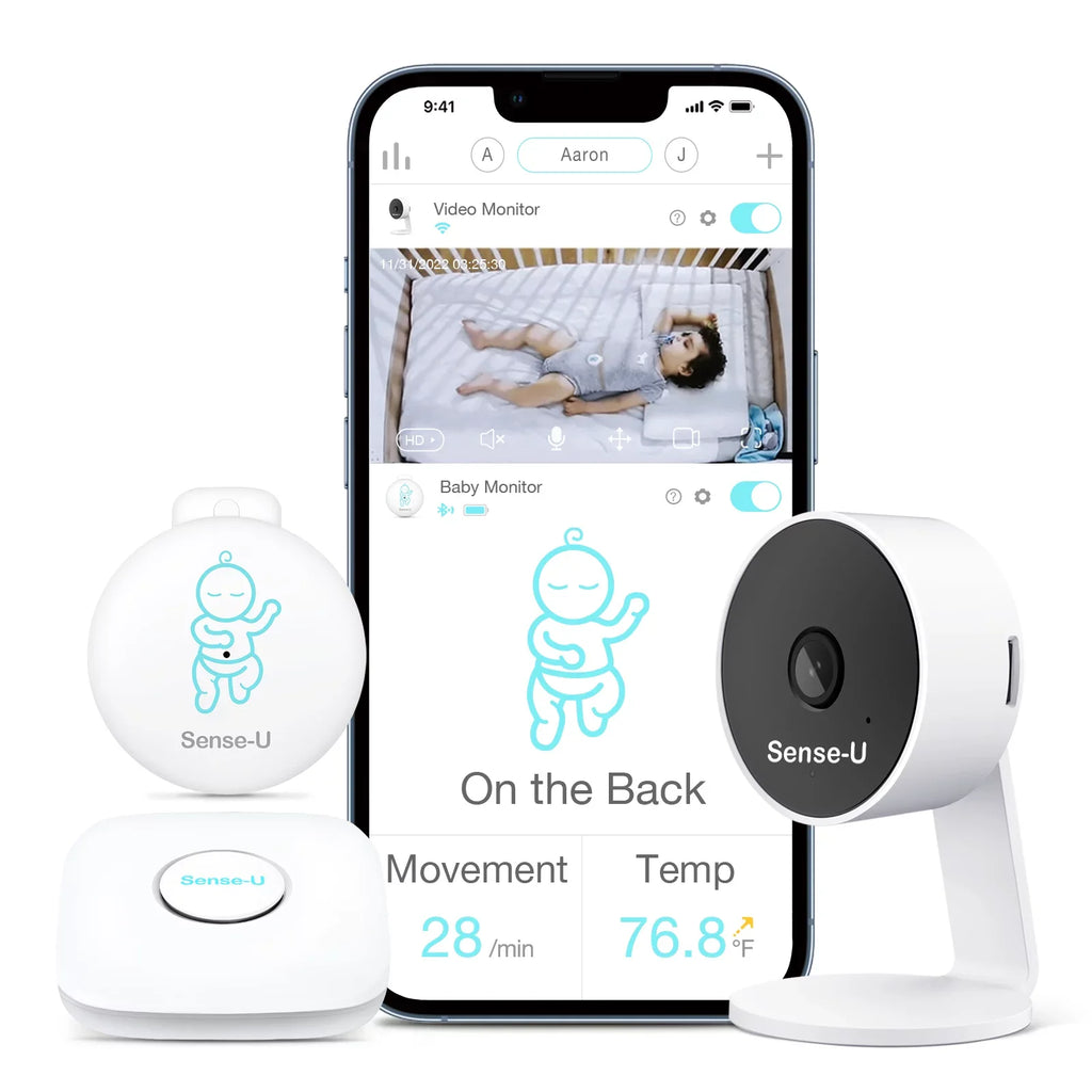 Abdominal with Notifies Temperatures, 3+Camera, Monitor Long Movement, Talk, You High/Low for 2-Way Range Smart Rollover, Sense-U Audio, Baby Monitor Video Baby Motion, Night No Vision, That Detected