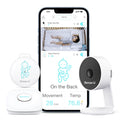 Abdominal with Notifies Temperatures, 3+Camera, Monitor Long Movement, Talk, You High/Low for 2-Way Range Smart Rollover, Sense-U Audio, Baby Monitor Video Baby Motion, Night No Vision, That Detected