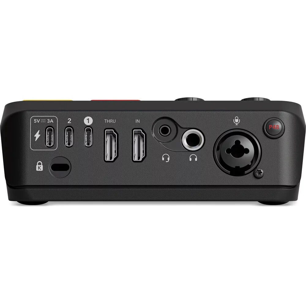 and StreamerX Black Board Video Audio Mixing Capture Rode Interface