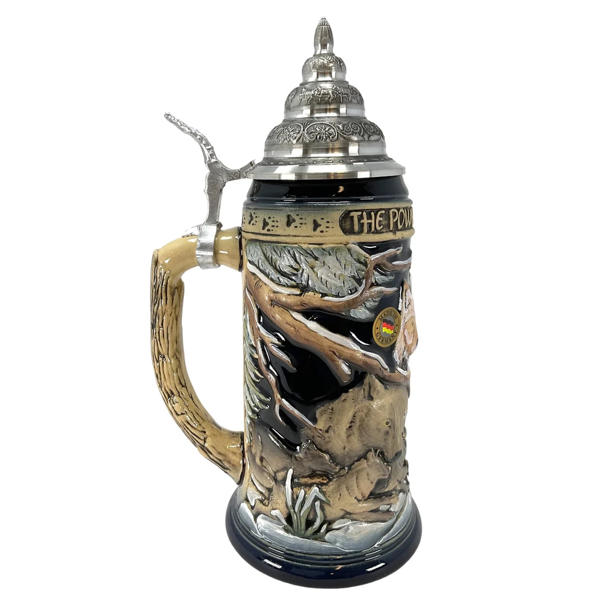 of Stein Power Peak in .75 Snow Beer Wolves the the Pinnacle Pack Liter German Trading Wolf