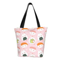 Hobos Handbags Bag (2) Bag,Shoulder Tote Capacity Shopping Large Bag Sushi Cute Women'S Lukts