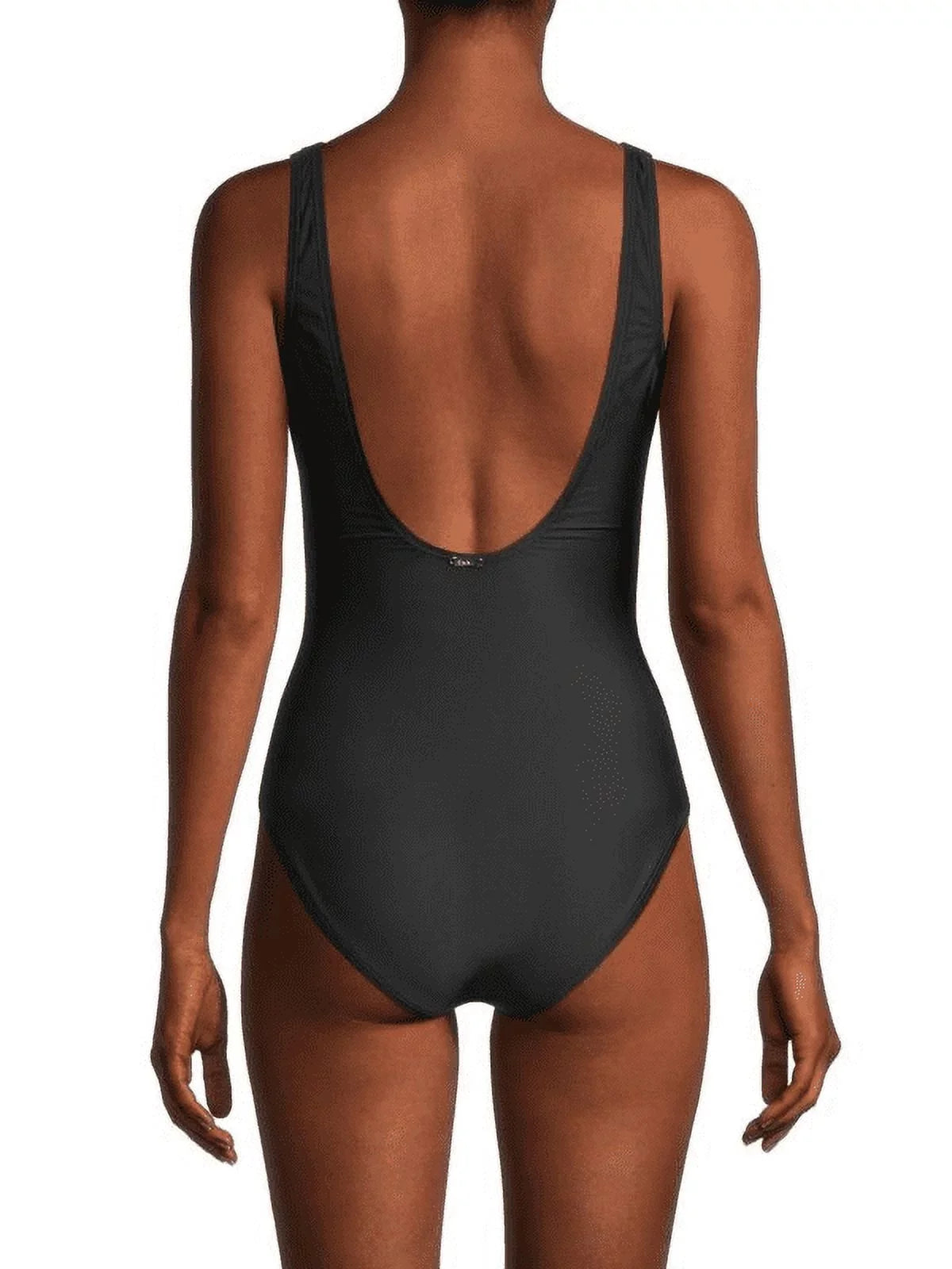 One-Piece DKNY Swimsuit, US Twist BLACK 6 Peek-a-Boo