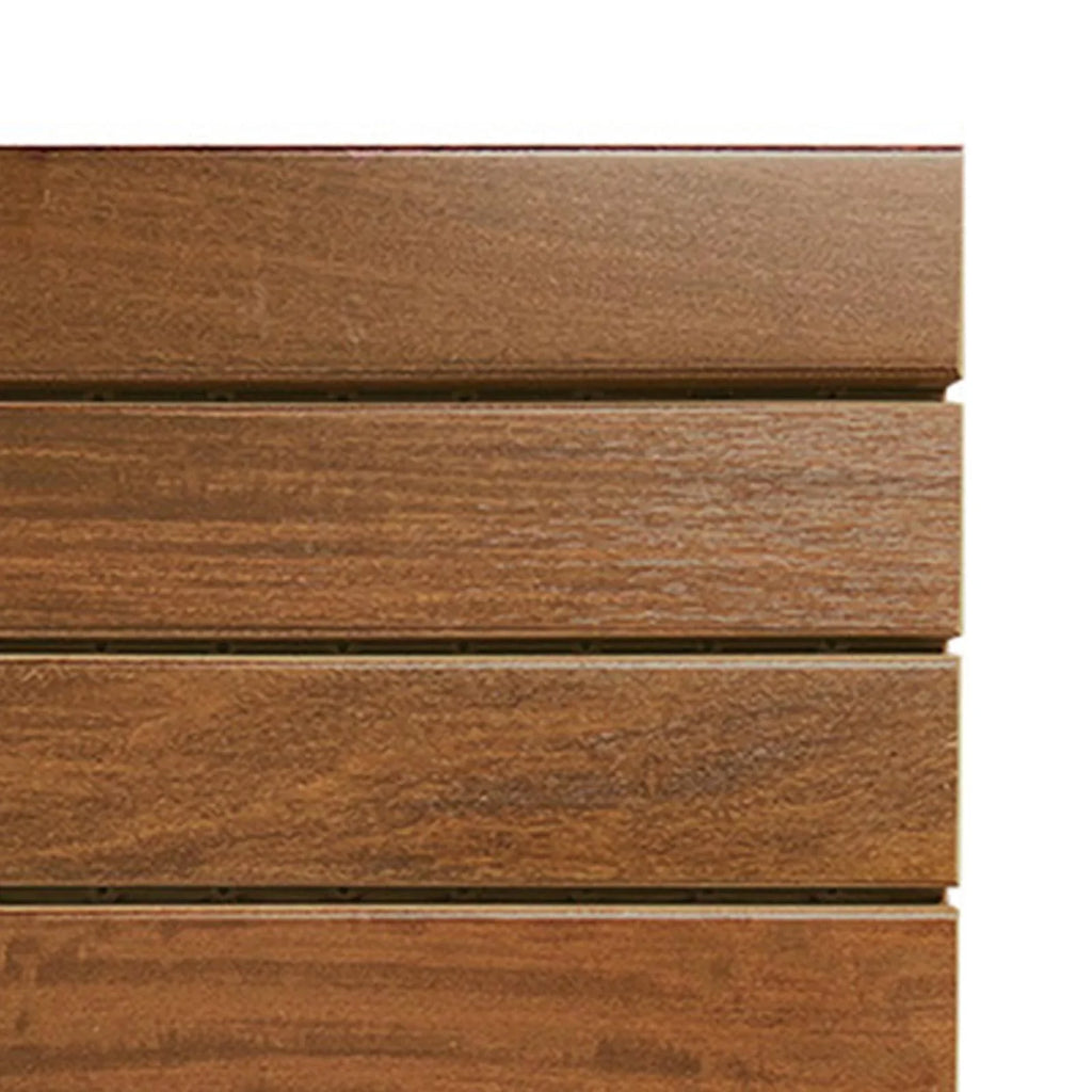 Outside Flooring for Indoor Deck Flooring Walkway Balcony Garden Puzzle Flooring Interlocking Tiles Wooden Balcony Interlocking Outdoor