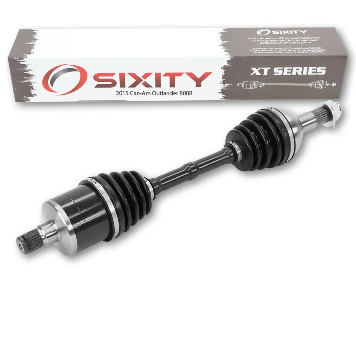 compatible Can-Am with Rear 2015 800R Sixity XT Left - 4X4 Outlander EFI Axle