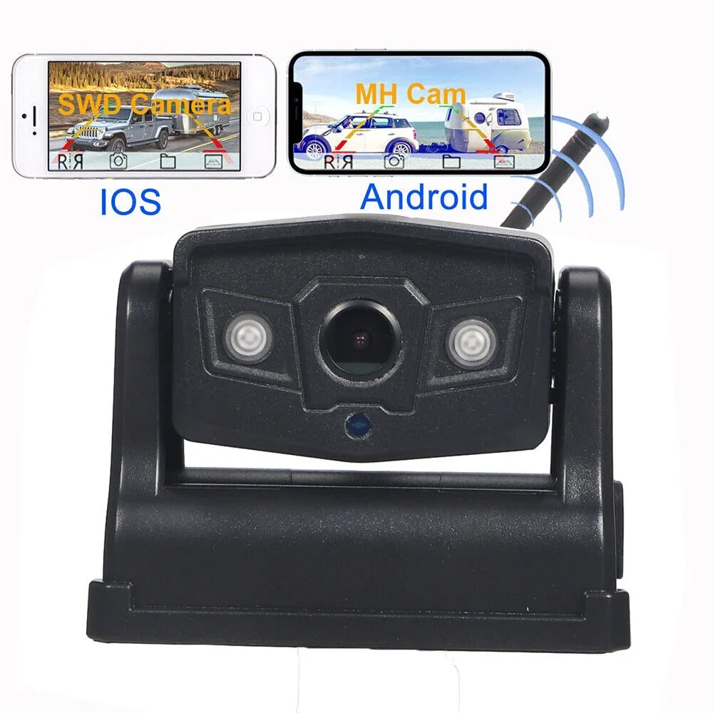 View, Front/Rear for Camera, Magnetic Backup Equipped 9600mAh Wireless JLLOM Battery WiFi with