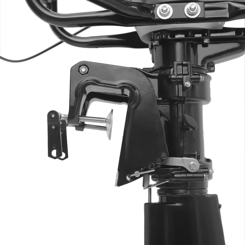 1.8 EngineWater Outboard 3600R/Min Motor HP 196CC Cooling Fishing System Liters 7.5 Boat