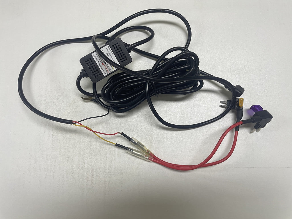 Camera 5V Hour Charging Parking To Monitoring，Hardwire DVR 24 Recorder Cable Charger Kit Camera 12V Buck Dash Line ，DashCam