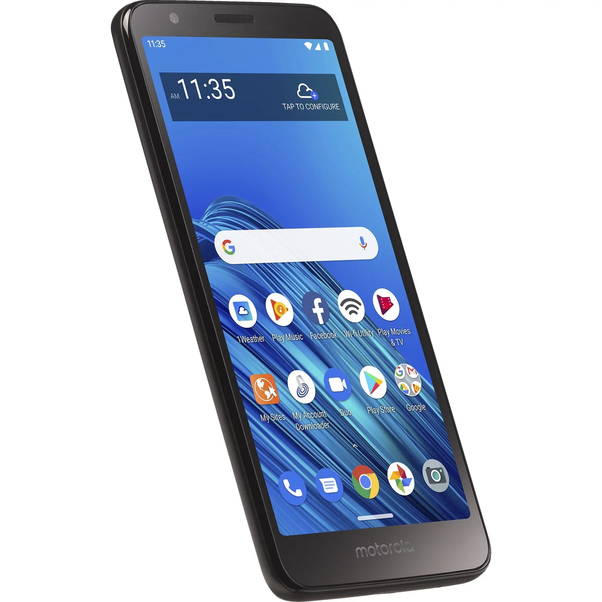 Prepaid 16GB New) Straight Talk) (Locked E6, Pre-Owned - Smartphone Straight Talk Motorola to (Like Black