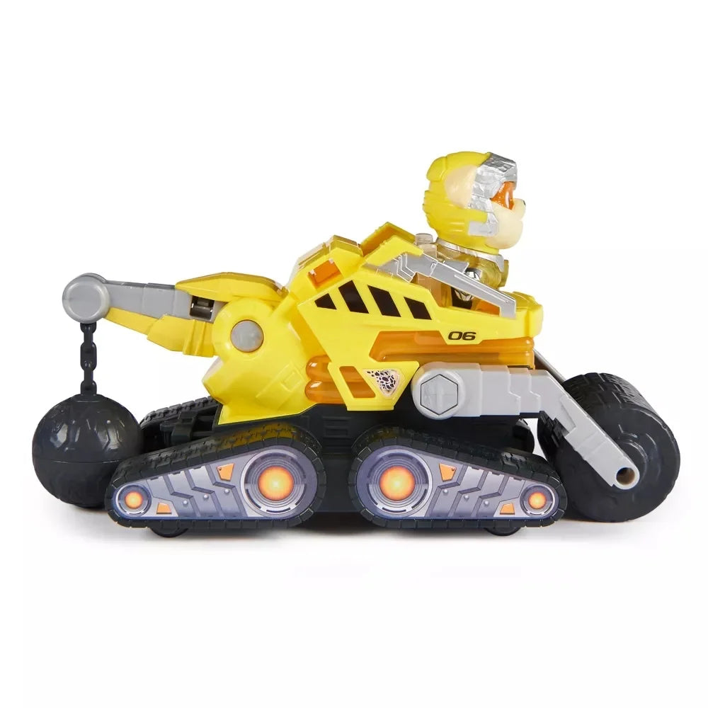 The Pups Toy Mighty Action Figure Patrol: Rubble Mighty Truck with Movie Paw