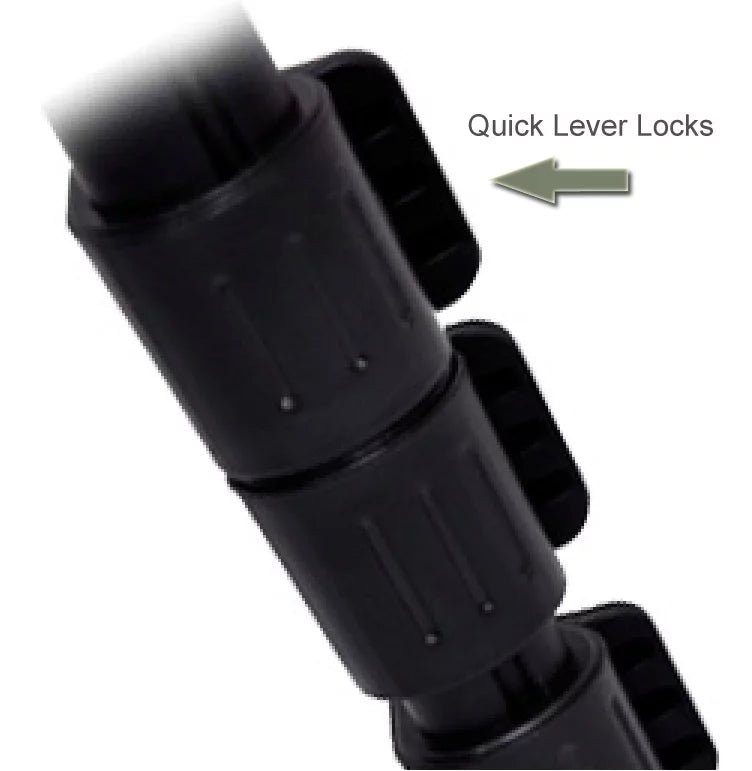 72" Professional Black / (Quick HF Canon Unipod For VIXIA R800 Monopod Release)