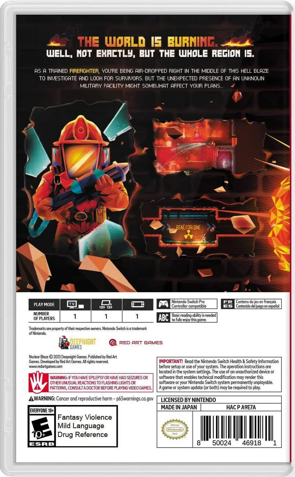 [Nintendo Switch] Blaze Nuclear
