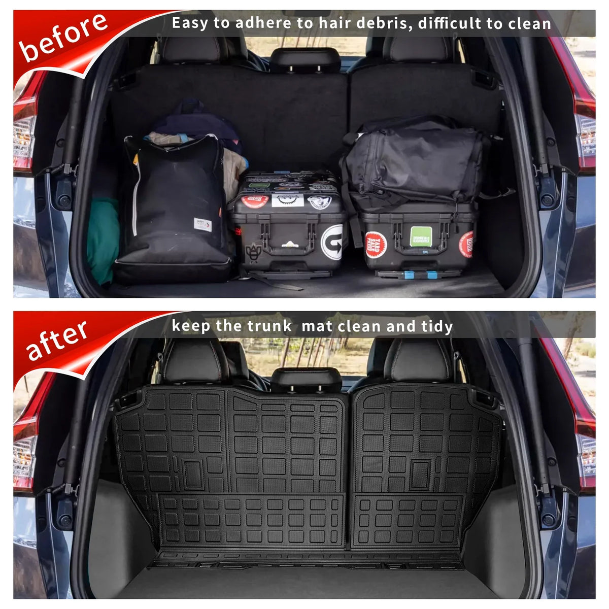CR-V CRV Cargo Honda Accessories 2023 Liner Non-Hybrid Deck) Fit Fuel Mat Trunk 2024 2023 (Lower