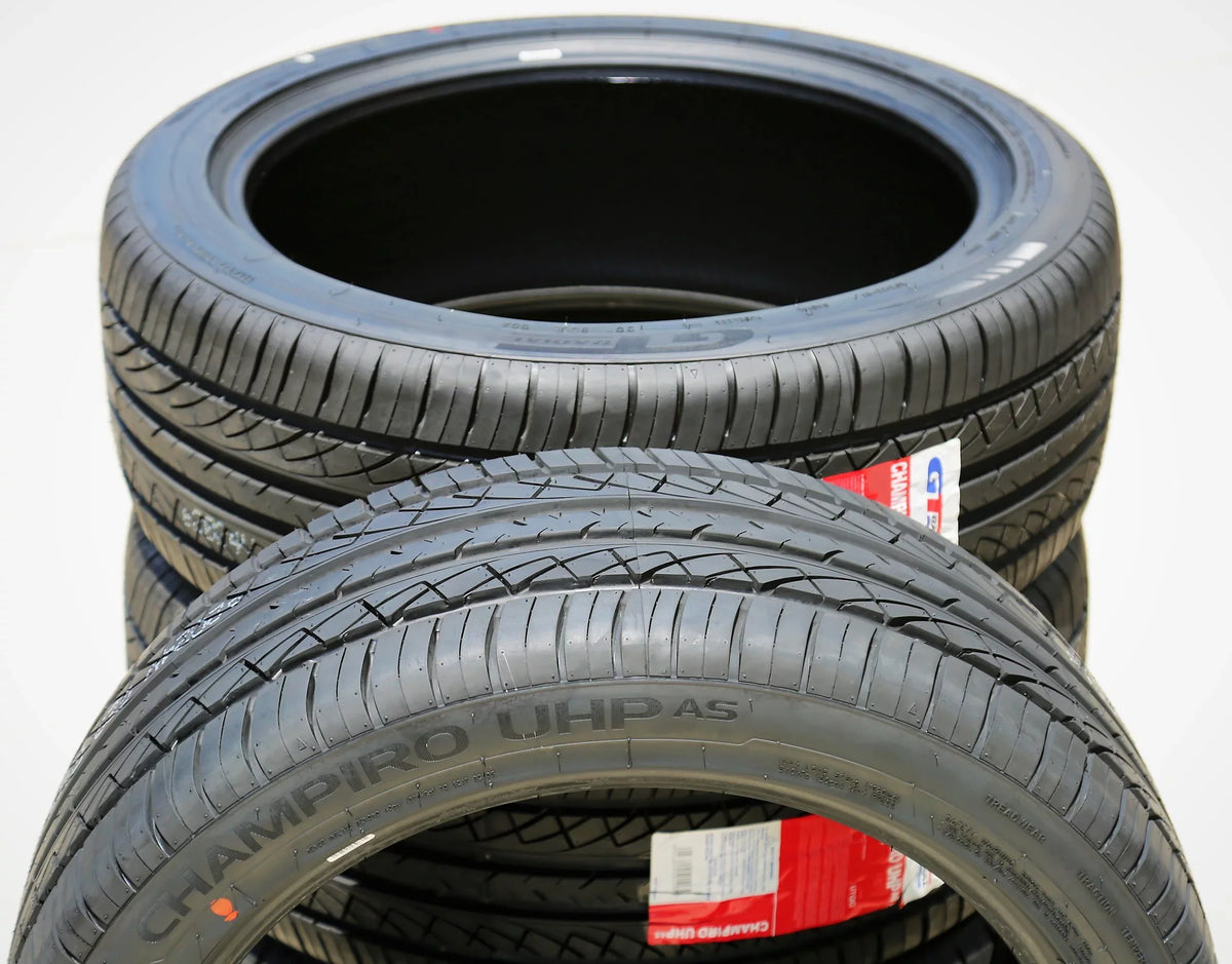 GT, 2015-23 Radial ZR Performance Mustang A/S Mustang Fits: 100Y (FOUR) GT of Set XL High 255/40R19 Ford 4 2014 UHP Premium Ford EcoBoost Champiro Tires AS
