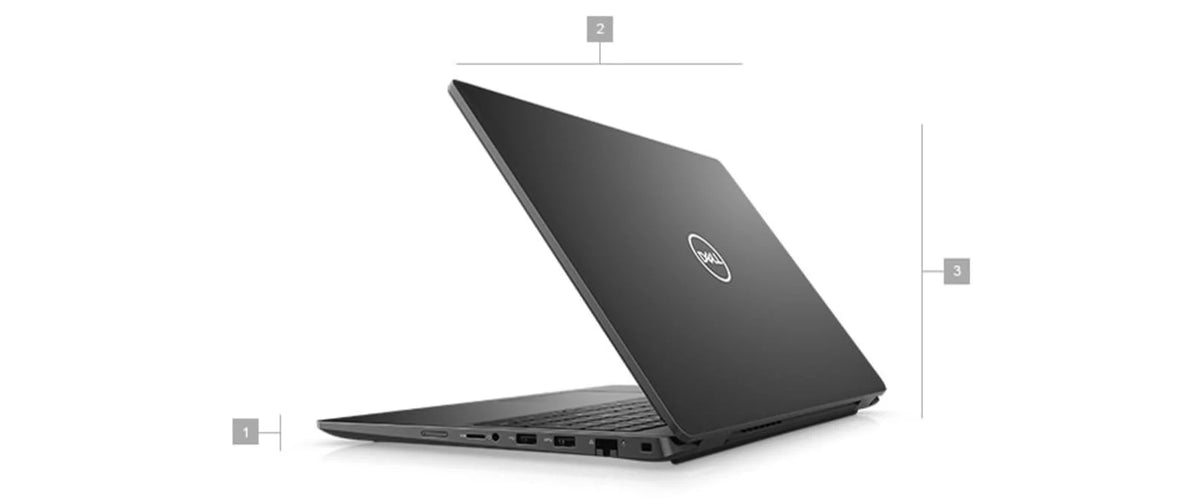 Dell 128GB | Laptop | SSD CPU | Core i5 3520 RAM 11th 8GB - Gen - HD (2021) - 15.6" Latitude 3000 Cores