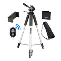 Bonus Control Compatible Includes Universal UltraPro 59" Aluminum Camera iPhone/Android Full-Size + Smartphone Microfiber with Phone, UltraPro Cleaning Tripod Inch with Mount Cloth Remote Cell