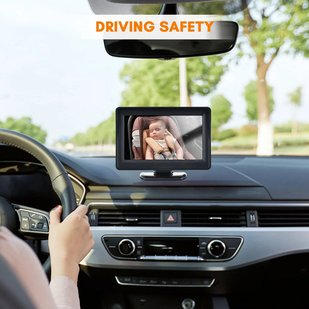 Baby Car Resolution, Camera and Installation Anself Night Easy with 150° Invigilator Rear-Facing Seat Wide 720P Vision - View,