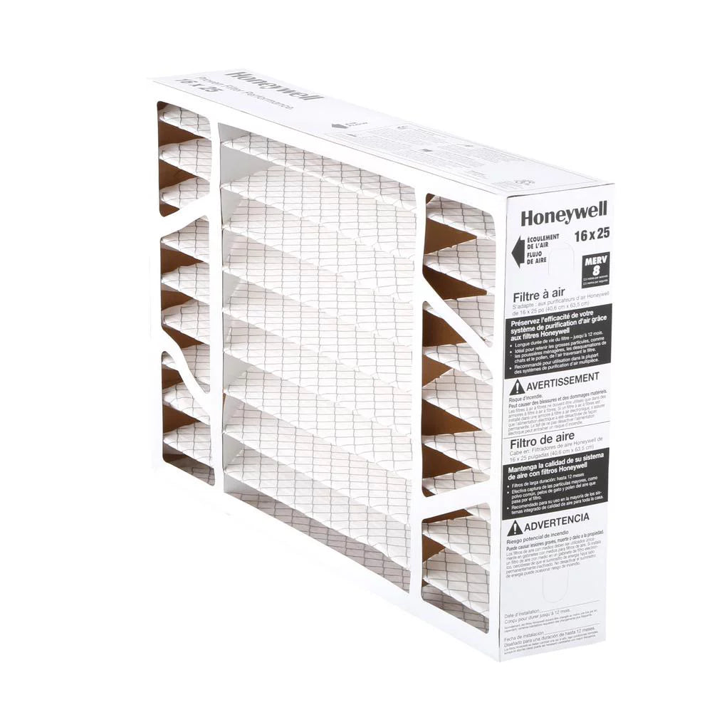 Pack) MERV High - (2-ct Value - 16x25x4 Efficiency Air in Cleaning Filter 8