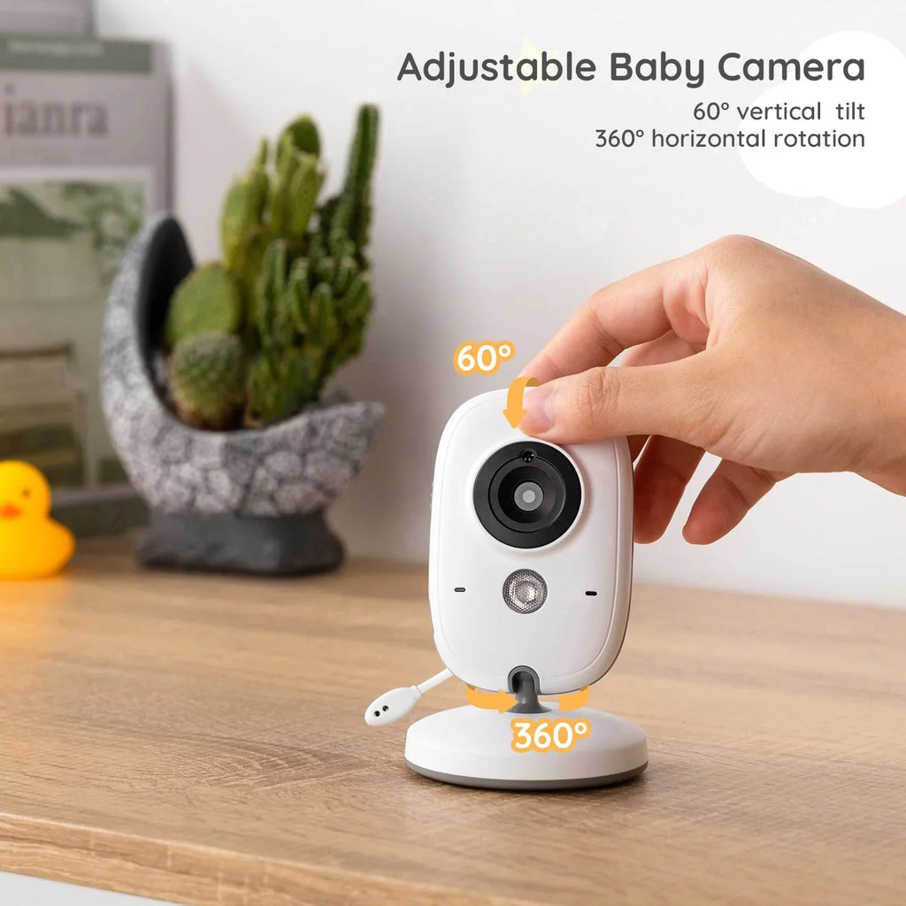 Baby and Baby HD Vision, BOIFUN VOX WiFi, Audio, Mode, Two-Way Camera Monitor Camera No 3.2'' Screen, Night Audio, with