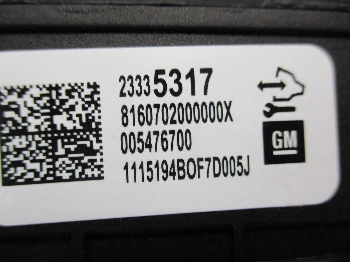 OEM View Camera Front Rear 2015 (Good) Mount 2500 GMC Sierra Mirror Pre-Owned
