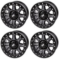 R-Spec 1000 Rmax Wolverine 14X7 Tusk 2022 Gunmetal/black 3.0 For Beadlock Uinta 4/156 Wheel Yamaha + Pack) (4 4.0 4