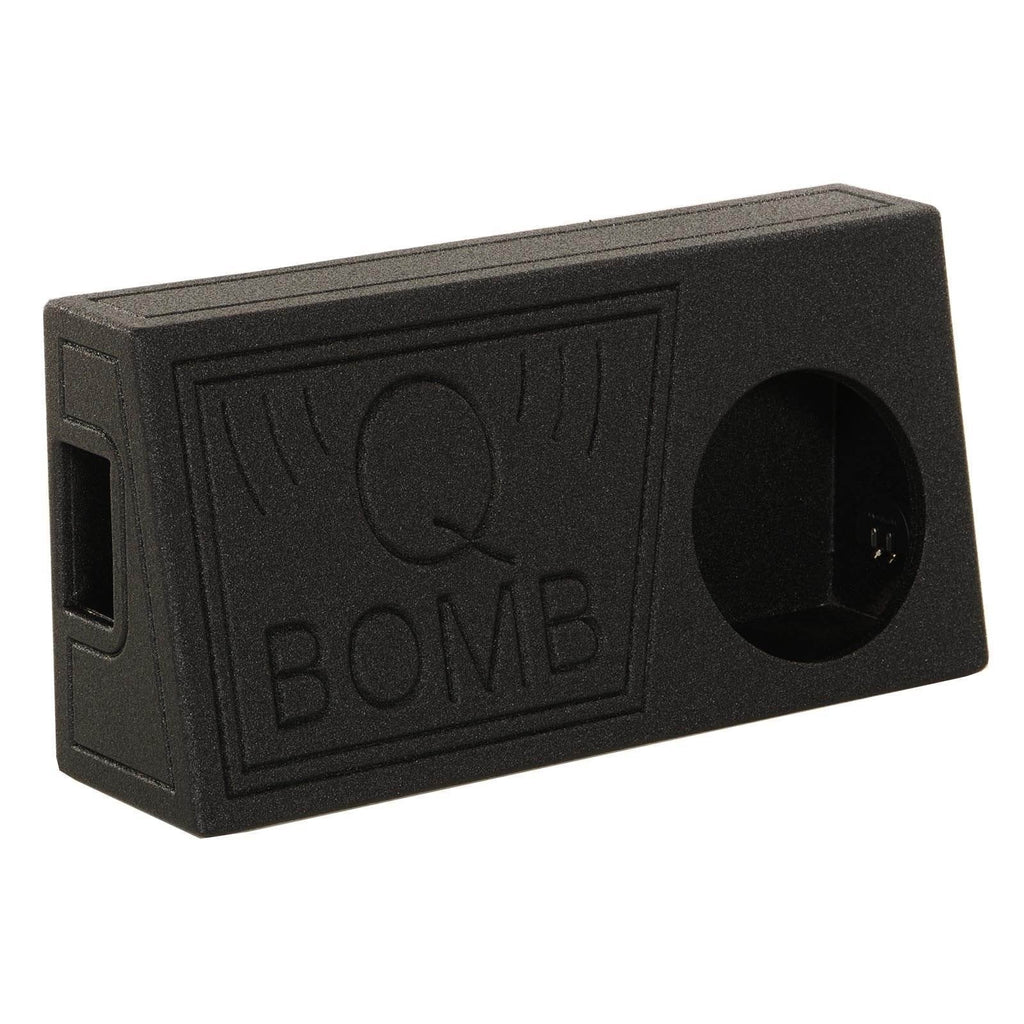 10" Pack) Box Black Subwoofer (2 Vented QBomb Single Spray QPower with Bedliner