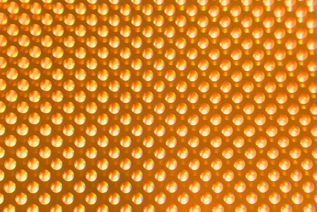 Vinyl, Tangerine Cricut Premium Bubbles Permanent-Holographic