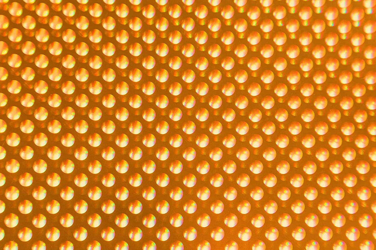 Vinyl, Tangerine Cricut Premium Bubbles Permanent-Holographic