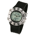Wolrd Charles-Hubert- Mens Watch Alarm Time Quartz Chronograph # Paris