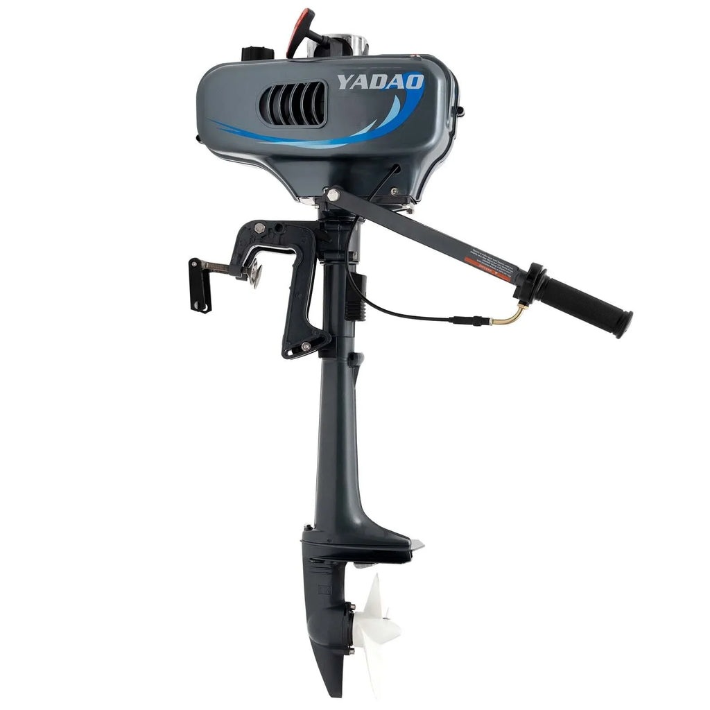 Boat HP System Engine Fishing Boat with 3.5 Outboard Water Motor Engine Cooling 2-Stroke