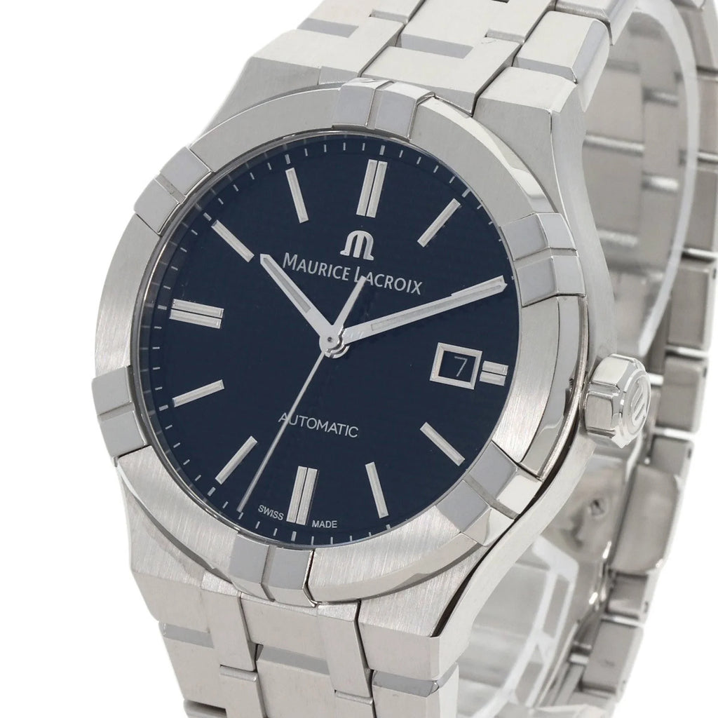 Steel Lacroix Maurice MAURICE Pre-Owned LACROIX SS (Good) Watch Icon AI6008 Men's Stainless
