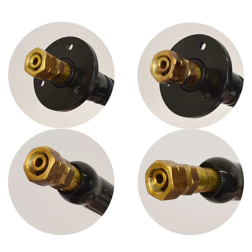 FT 2) HO8312 Black 12 SeaStar (Set Hydraulic Boat Hose Steering | of