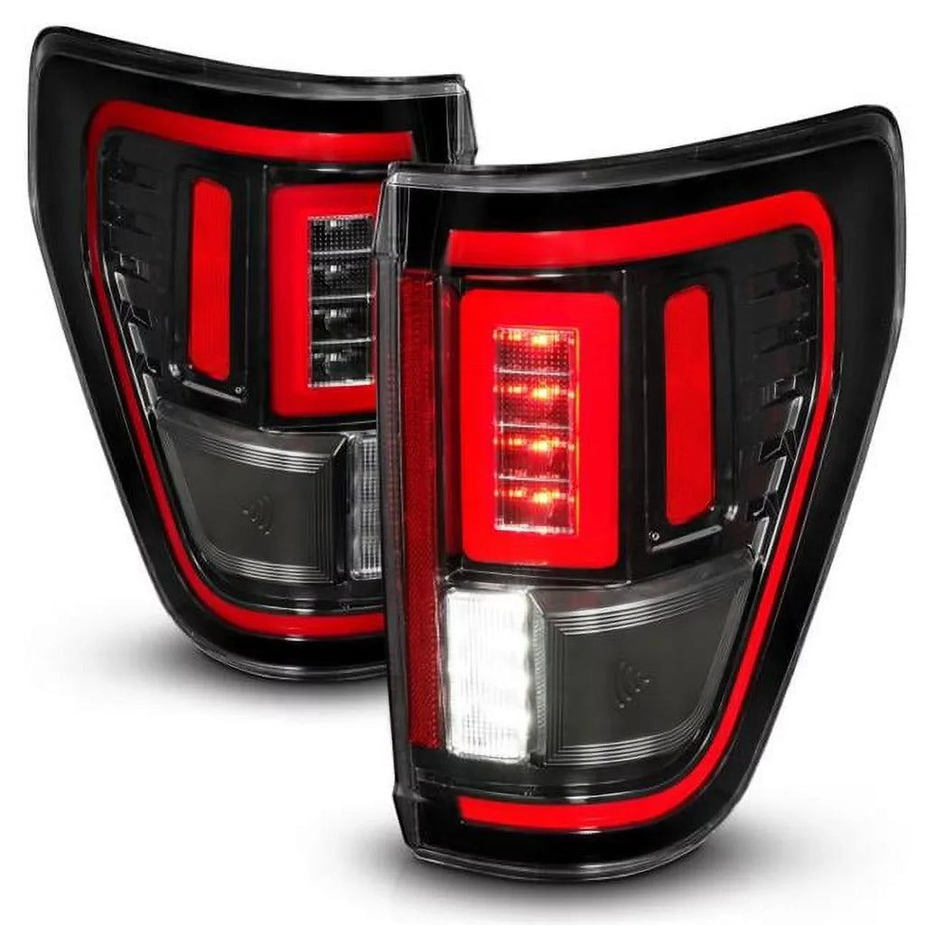 FORD Cover CAB F150, Fits ANZO F-150 FORD F150 Seq. Black LED Taillights w/BLIS Ford 2022 2021 - select: 21-23 Housing SUPER Signal