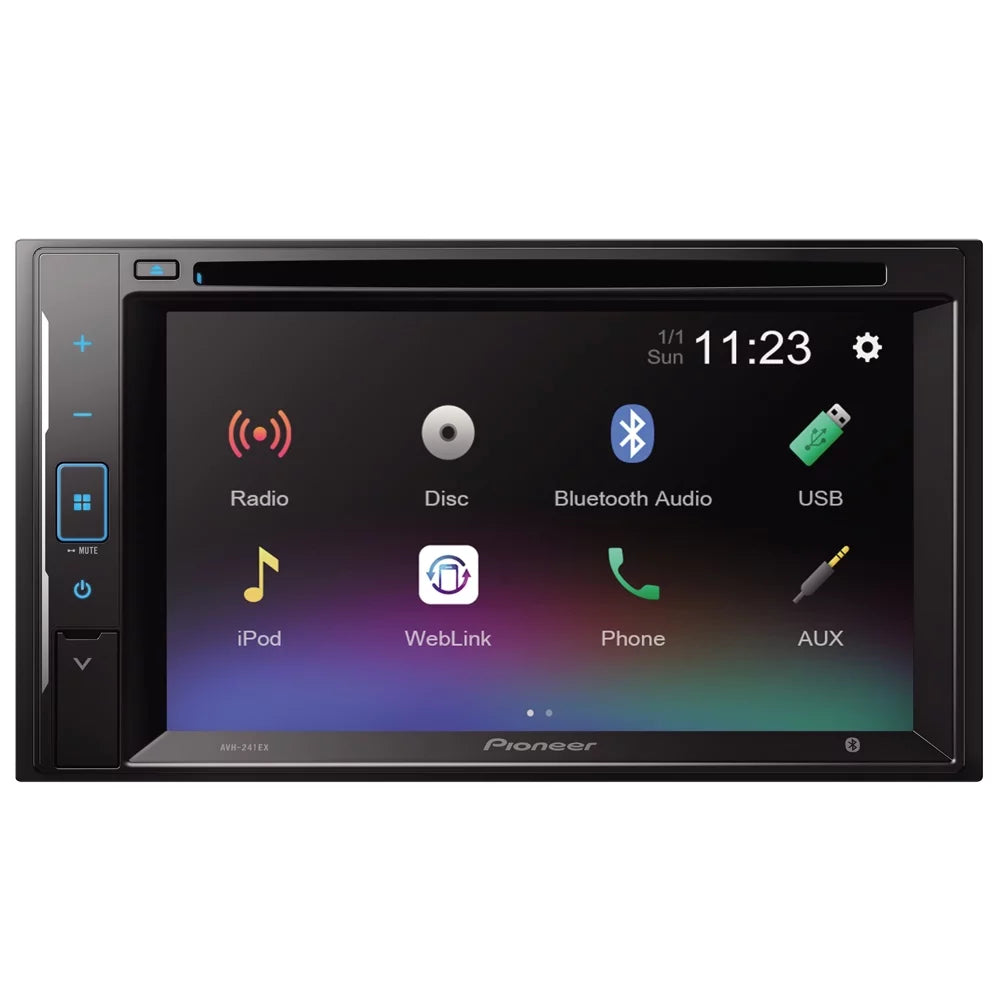Pioneer and New DVD Receiver Digital 6.2 AVH-241EX Backup with Inch Media Camera